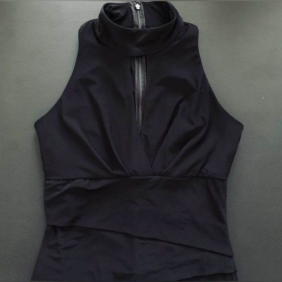 NWOT White House Black Market Sleeveless Keyhole Instantly Slimming Dress - Picture 4 of 5